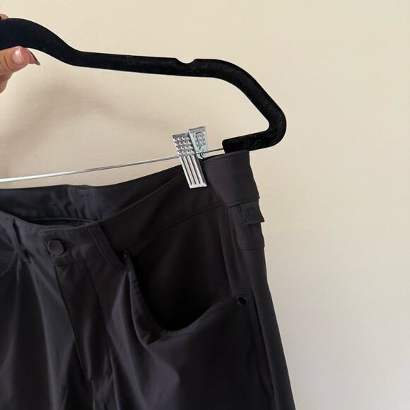 Lululemon Black ABC Slim-Fit 5 Pocket Pant 32L Warpstreme sz 32 - Picture 5 of 8